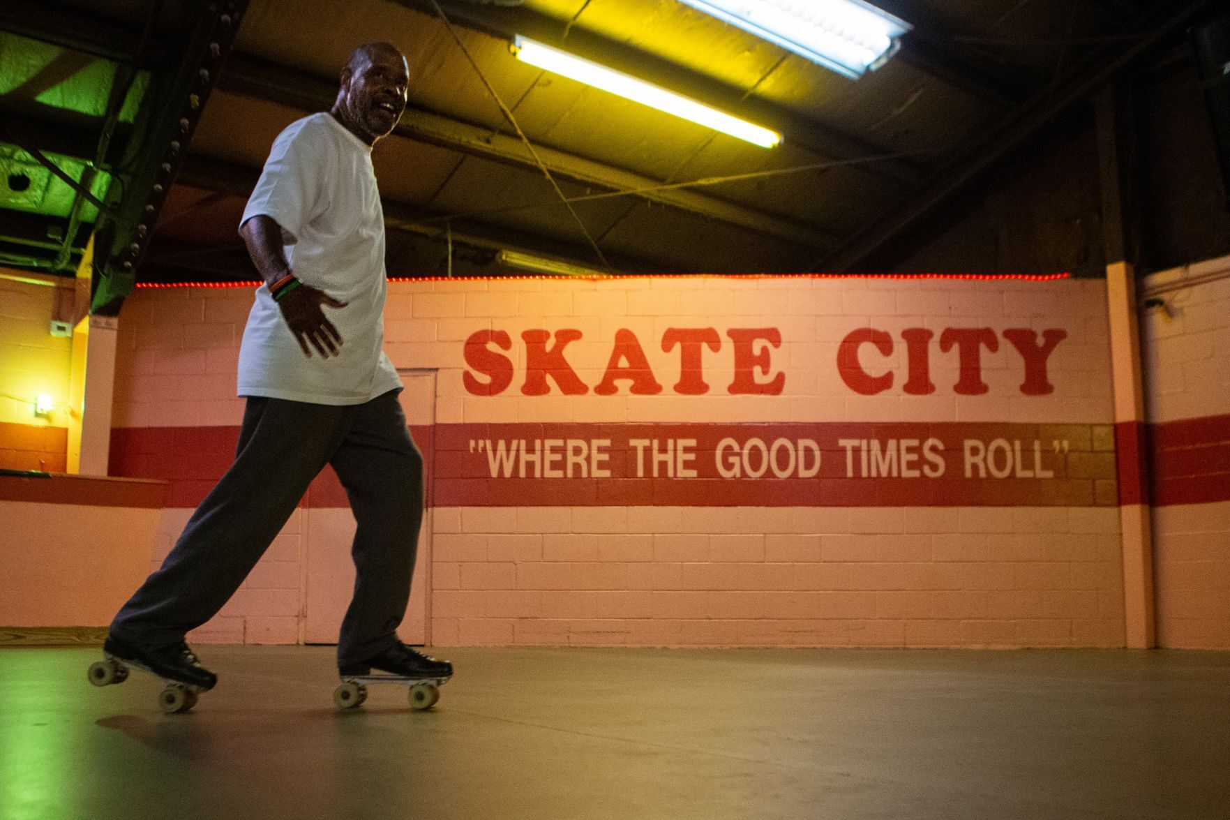 Monday night skate at Skate City in East St. Louis